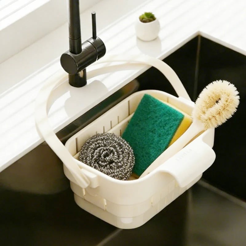 🥦🍅Collapsible Faucet-Hanging Sink Strainer Basket
